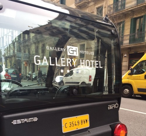 Birò Gallery Car: el nou transport sostenible del Gallery Hotel